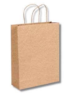 SACOLA KRAFT M 26X23,5X17 CROMUS