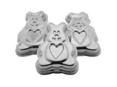 FORMA COELHO 6PC 8.5CMX6.5CM ALUM CAPARR