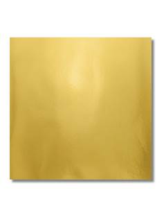PAPEL LAM P/BOLO OURO 20X22 50UN CROMUS