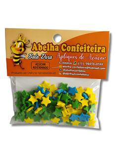 CONFEITOS ESTRELAS BRASIL ABELHA