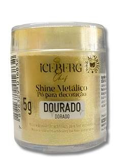 PO P/DEC MET DOURADO 5G ICEBERG