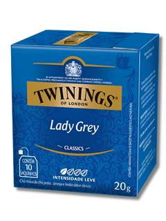 CHA PRETO LADY GREY 20G TWININGS