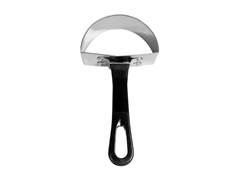 RASPADOR CHOC. MEIA LUA INOX CAPARROZ