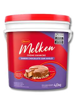 GANACHE CHOC AVELA 4KG MELKEN
