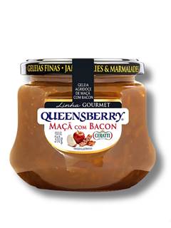 GELEIA MACA C/BACON 310G QUEENSBERRY