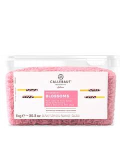 CHOC BLOSSOMS RASP MORANGO 1KG CALLEBAUT