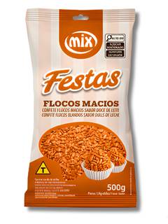 FLOCOS MACIO SABOR DOCE LEITE 500G MIX