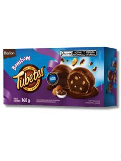 BOMBOM TUBETES CHOC 168G BARION