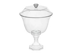 TACA C/ TAMPA LINHA DIAMANTE 1250ML CRIS