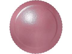CAKE BOARD RD 24 ROSA 10 X 1  ULTRAFEST
