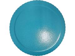 CAKE BOARD RD 28 AZUL CLR 10X1 ULTRAFEST