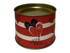 LATA P/DOCES LOVE YOU 7X10CM UN CROMUS