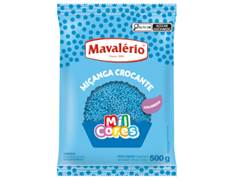 CONFEITO MICANGA AZUL MIL CORES 10X500G MAVALEVIO