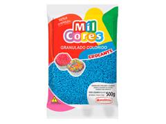 GRANULADO CROCANTE AZUL AQUAR COR 500G MAVALERIO