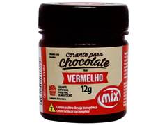 CORANTE ARTIFICIAL PARA CHOCOLATE VERMELHO 12G MIX