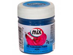 CORANTE PO ARTIFICIAL AZUL FOSCO AVELUDADO 3G MIX
