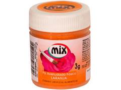 CORANTE EM PO ARTIFICIAL LARANJA  FOSCO AVELUDADO 3G MIX