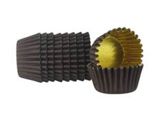 FORMINHA PAPEL N.5 C/50 MARROM C/OURO SM