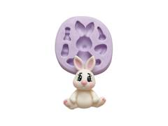 MOLDE SILICONE COELHO FERNANDA MOLDES