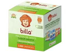 PALITO DE DENTE SABOR MENTA 2000UN BILLA