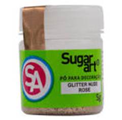GLITTER PARA DECORAÇÃO NUDE ROSE 5G SUGAR ART