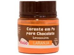 CORANTE PO PARA CHOCOLATE LARANJA 5G MAGO