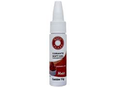 CORANTE SOFT GEL VERMELHO 15G MAGO