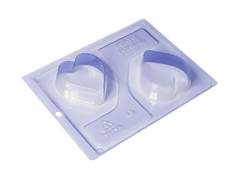 FORMA PAO DE MEL CORACAO ALTO ESP CX 30