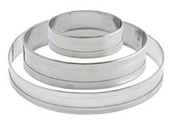 ARO MODELADOR REDONDO INOX 13X5CM R&S