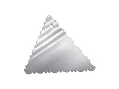 TRIANGULO P/ DECORAR 1UND.  11CM ALUM. O