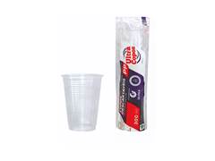 COPO PP TRANSPARENTE ESTRIADO 300ML ULTRACOPOS