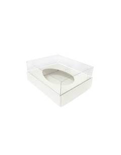 CAIXA OVO DE COLHER 350G BRANCA PCT C/10