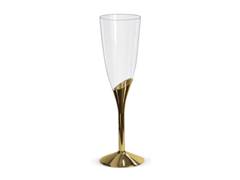 TACA CHAMPAGNE 150ML BASE DOURADA SILVER