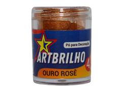 PO PARA DECORAC?O OURO ROSE 4G ART BRILHO