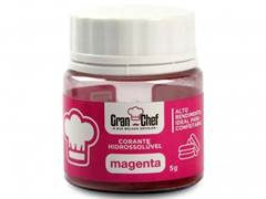 CORANTE HIDROSSOLUVEL EM PO P/CONF MAGENTA 5G GRAN CHEF