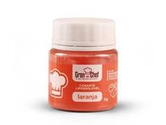 LIPO CANDY COLORS PO PARA CHOCOLATE LARANJA 5G GRAN CHEF