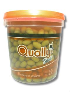 AZEITONA VRD C/C MIUDINHA 2KG QUALLY