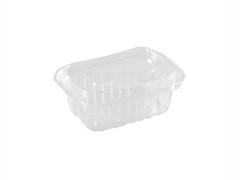 G720 POTE RETANGULAR 450ML CRISTAL 100UN GALVANOTEK
