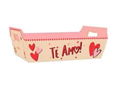 BANDEJA VINTAGE TE AMO 26X18X8,5CM