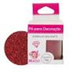 PO PARA DECORACAO VERMELHO BRILHOSO 10G MAGO