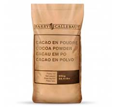 CACAU EM PO ALCALINO MARROM 25KG CALLEBAUT
