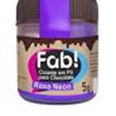 CORANTE PÓ PARA CHOCOLATE ROXO NEON 5G FAB