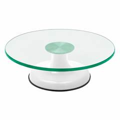 BAILARINA VIDRO BRANCA MEDIA 12CM FACILITY