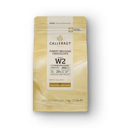 CHOCOLATE GOTAS BRANCO W2 28% 1KG CALLEBAUT