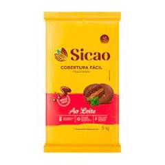 COBERTURA BARRA AO LEITE FACIL 5KG SICAO