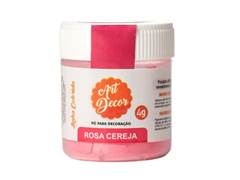 PO PARA DECORAC?O COLOR ROSA CEREJA 4G ART DECOR