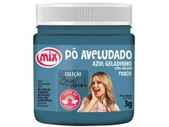 CORANTE PO AVELUDADO AZUL GELADO BECA 3G MIX
