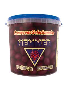 AZEITONA PRETA COM CAROÇO 28/32 BD 2KG HEMMER