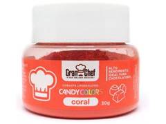 CORANTE LIPOSSOLUVEL PO CORAL 30G GRAN CHEF