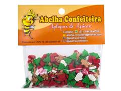 CONFEITO MINI PECAS NATAL UN ABELHA